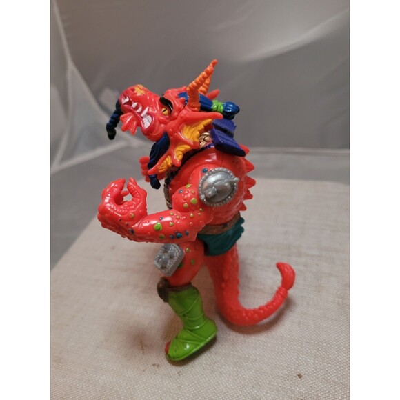 Teenage Mutant Ninja Turtles Hothead Dragon Figure 1992 Playmates TMNT Vintage - Picture 3 of 5